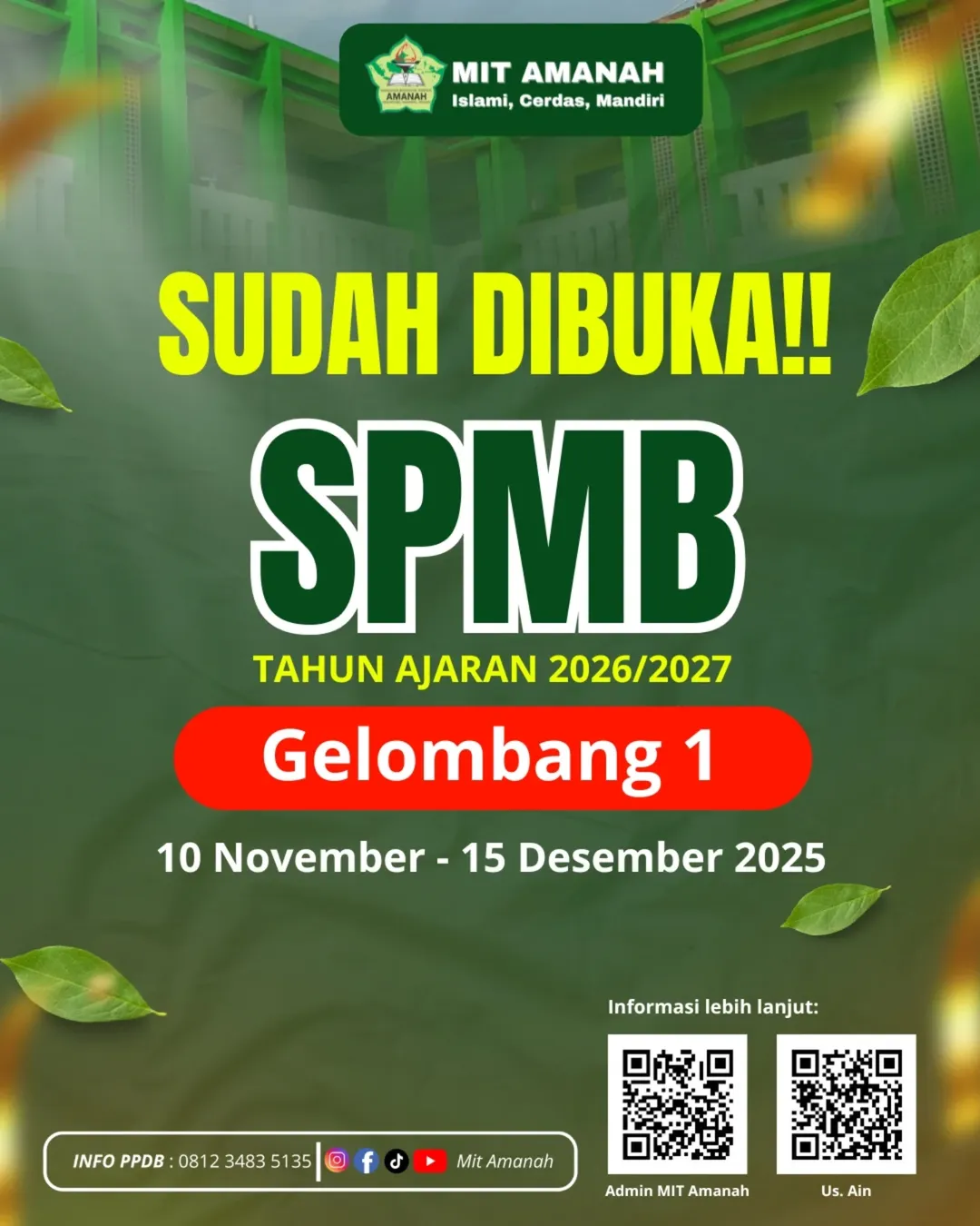 Edit Mengapa Memilih MIT Amanah sebagai MI Terbaik di Sragen?